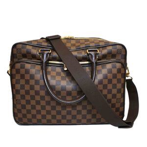 Louis Vuitton Ikar Damier Business Bag Shoulder Briefcase Brown Handbag